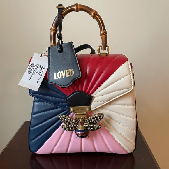 Gucci Multicolor Queen Margaret Backpack Purse - Picture 1 of 1